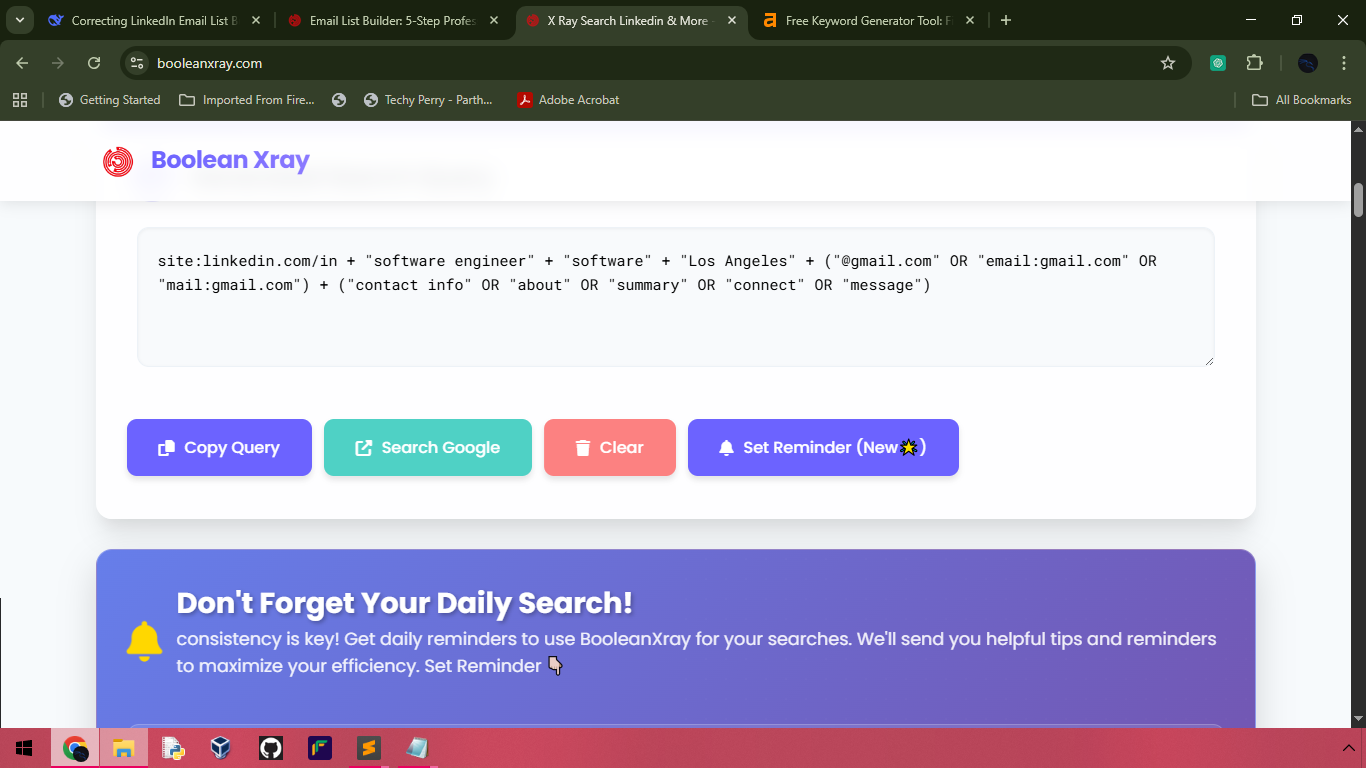 Strategic List Organization